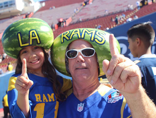 Lance & Sofia at the Coliseum